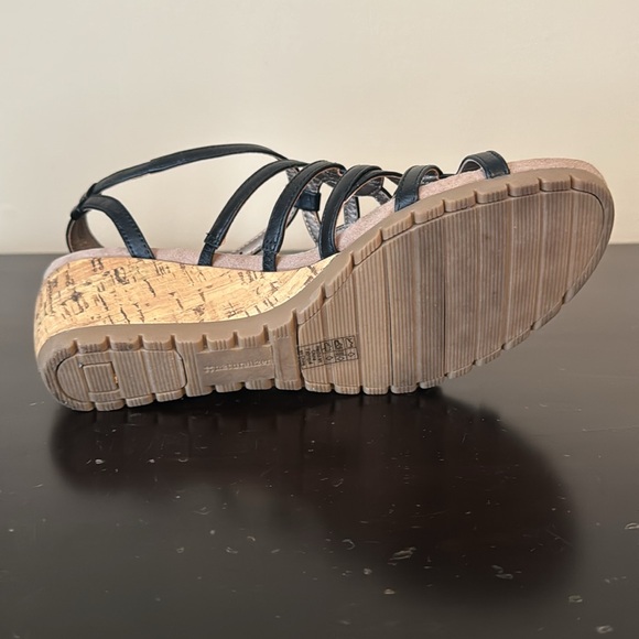 Naturalizer black wedge sandals - Picture 7 of 8